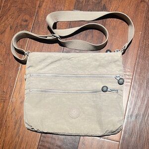 Kipling Beige Messenger Bag
